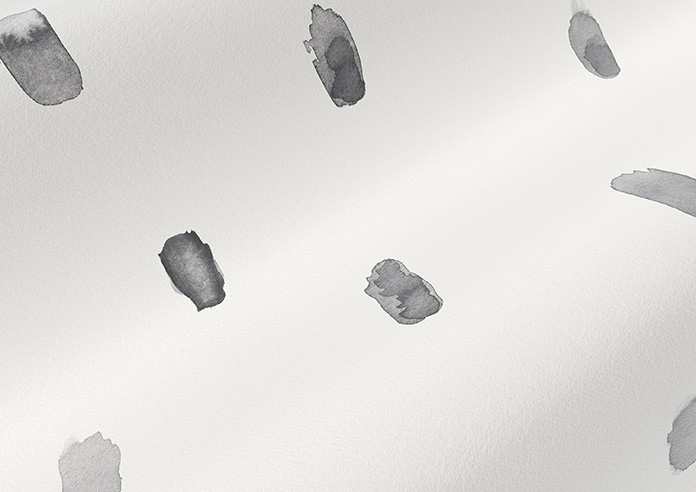 Ink Spots, Warm Grey - Twist&Fit Roman Blind - Image 4